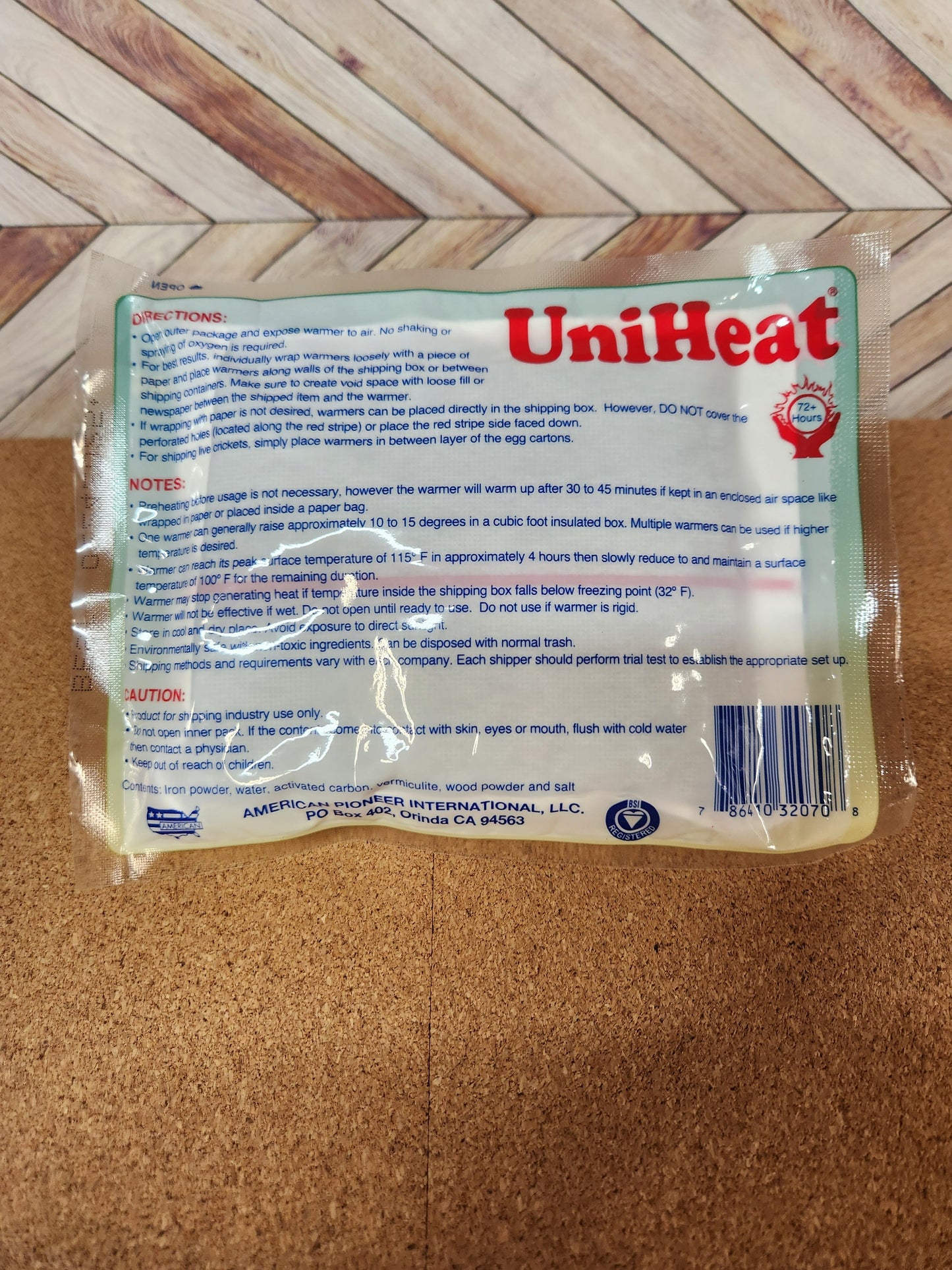 Uniheat 72hour heat packs
